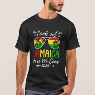 Achtung Jamaika 2025 Wir kommen Familienurlaub T-Shirt