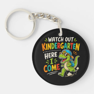 Achtung Kindergarten Ich Komme Dino Schlüsselanhänger