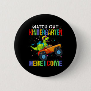 Achtung Kindergarten, ich komme. Erster Tag von Di Button
