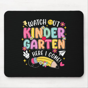 Achtung Kindergarten, ich komme zurück zur Schule  Mousepad