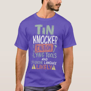 Achtung Klempner Blecharbeiter T-Shirt