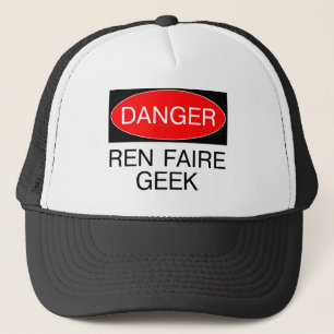 Achtung - Ren Faire Geek Renaissance-Faire-T-Shirt Truckerkappe