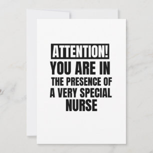 Achtung, Sie sind in der Gegenwart eines ganz beso Ankündigung