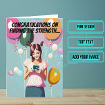 Achtung Span Funny Daughter Geburtstag Karte<br><div class="desc">Brauchen Sie eine einzigartige Geburtstagskarte für Ihre Tochter? Diese großartige Karte ist einzigartig und farbenfroh und hat einen Witz, dass Ihre Tochter immer in ihrem Telefon begraben wird. Es folgt eine ernsthafte, herzliche Botschaft. Im Inneren haben wir genau die richtige Botschaft geschrieben, um mit dem Moment zu sprechen, aber Sie...</div>
