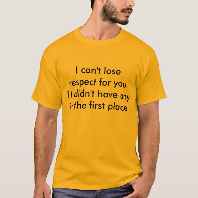 Achtung T-Shirt (Vorderseite)