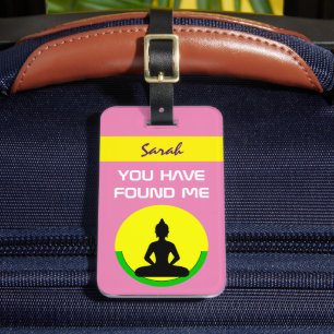 Achtung und Personalisierte Tasche Aufmerksamkeit Gepäckanhänger