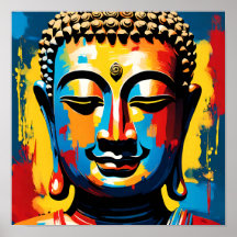 Achtung: Vivid Buddha Street Art