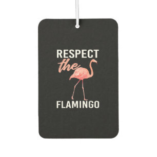 Achtung vor dem Flamingo Funny Flamingo Lover Autolufterfrischer