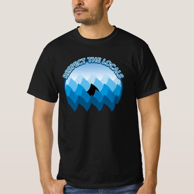 Achtung vor den Einheimischen - Sensibilisierung f T-Shirt (Vorderseite)