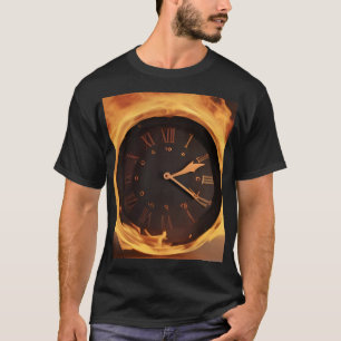 Achtung vor Feuer, keine Zeit T-Shirt