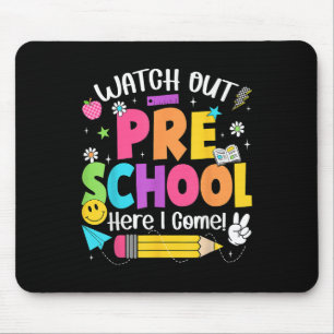 Achtung Vorschule, ich komme Zurück zur Schultee Mousepad