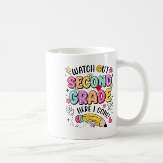 Achtung Zweite Klasse, ich komme Zurück zur Schule Kaffeetasse
