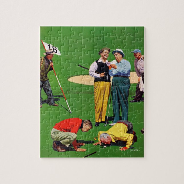 Achtzehntes Loch Puzzle (Vertikal)