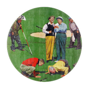 Achtzehntes Loch Schneidebrett