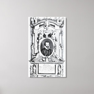 'Achtzig Predigten, die durch die gepredigt Leinwanddruck