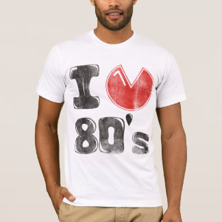 Achtzigerjahre beunruhigt T-Shirt