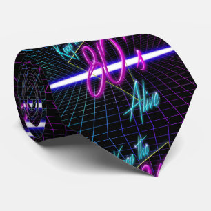 Achtzigerjahre Party-Krawatte Krawatte