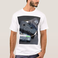 Achtzigerjahre Retro Entwurf - AudioKassetten