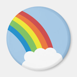 Achtzigerjahre Retro Regenbogen-Magnet Magnet