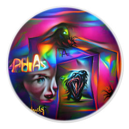 Achulophobie Keramikknauf