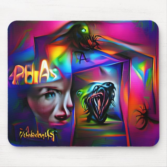 Achulophobie Mousepad (Vorne)
