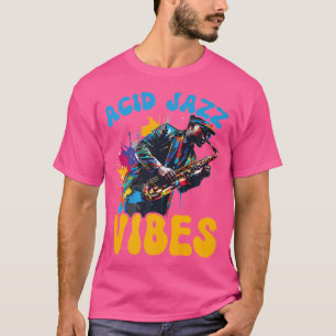 Acid Jazz Musician Jazz Player Music Lover I Liebe T-Shirt