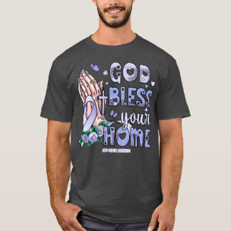 Acid Reflux Bewusstsein Gott segne Hoffnung T-Shirt