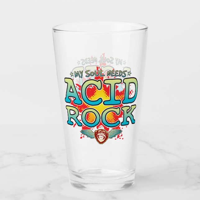 Acid Rock Soul Glass Tumbler (Vorderseite)