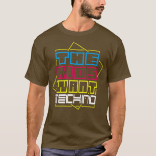 Acid Techno Music Electronic Techno Dance Fan T-Shirt