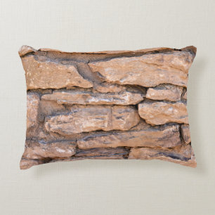 Acient brick wall. Grunge brick wall background. B Dekokissen