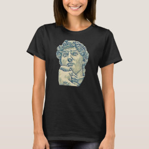 Acient Italy Roman Statue Abstrakt Teacher 12 T-Shirt