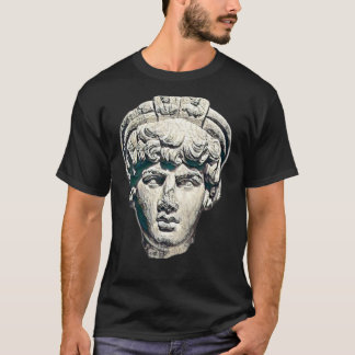 Acient Italy Roman Statue Abstrakt Teacher 25 T-Shirt