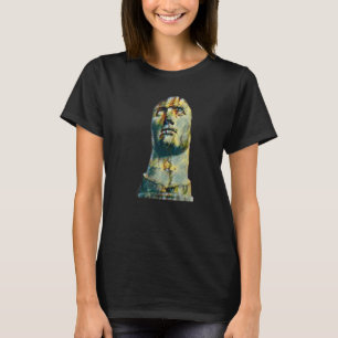 Acient Italy Roman Statue Abstrakt Teacher 4 T-Shirt