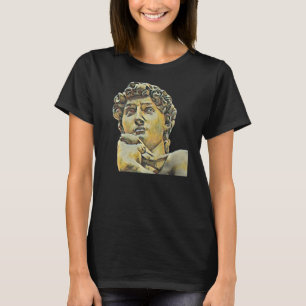 Acient Italy Roman Statue Abstrakt Teacher 53 T-Shirt