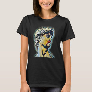 Acient Italy Roman Statue Abstrakt Teacher 60 T-Shirt