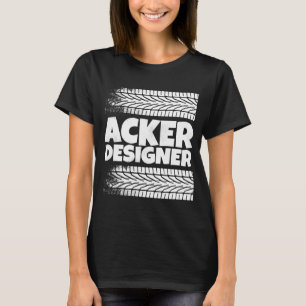 Acker Designer Bauer und Bauer Tractor Drivi T-Shirt