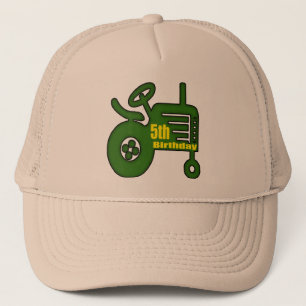 Ackerschlepper-5. Geburtstags-Geschenke Truckerkappe