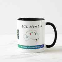 Acl-Kaffee-Tasse - KLATSCHEN Schriftart zwei