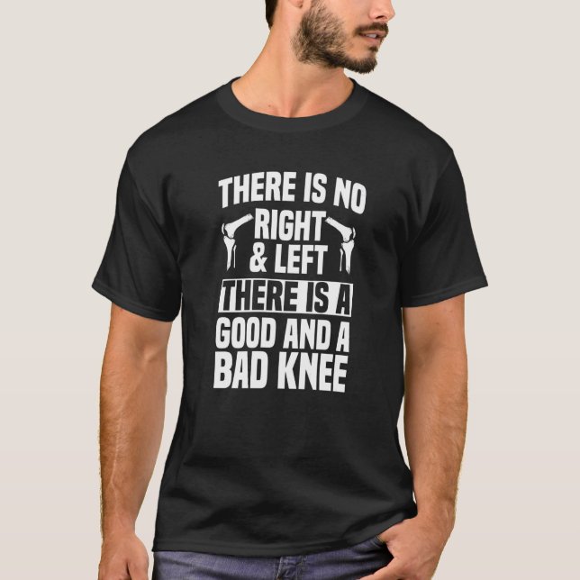 ACL Operation Knie Wiederaufbau Orthos T-Shirt (Vorderseite)