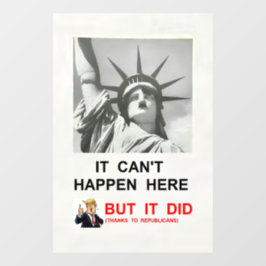 ACLU FENSTERAUFKLEBER