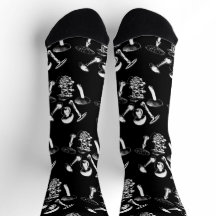 ACMT Fatal Fungi Tox Socken (schwarz)