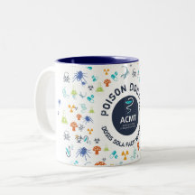 ACMT Poison Doctor Blue Zwei-Tone-Kaffee-Tasse
