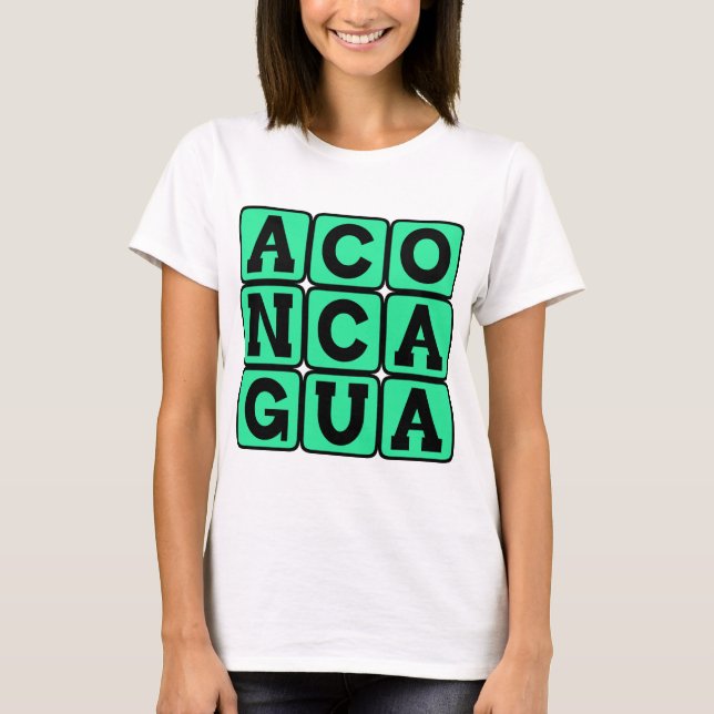 Aconcagua, Berg in Argentinien T-Shirt (Vorderseite)