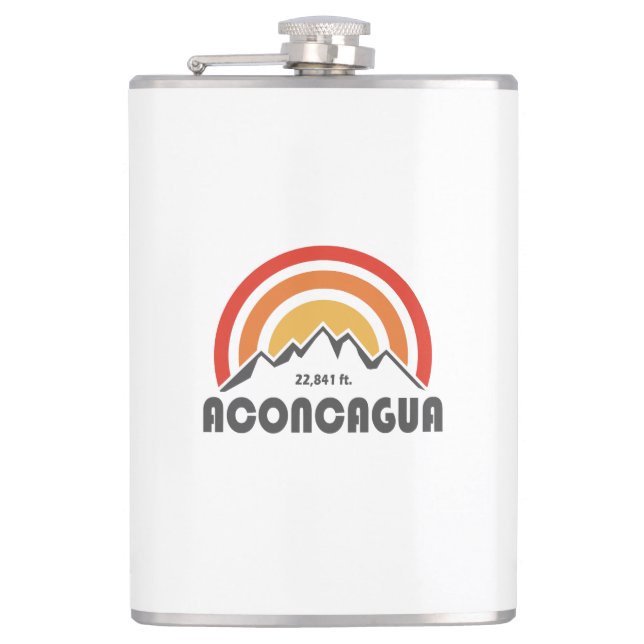 Aconcagua Flachmann (Vorderseite)