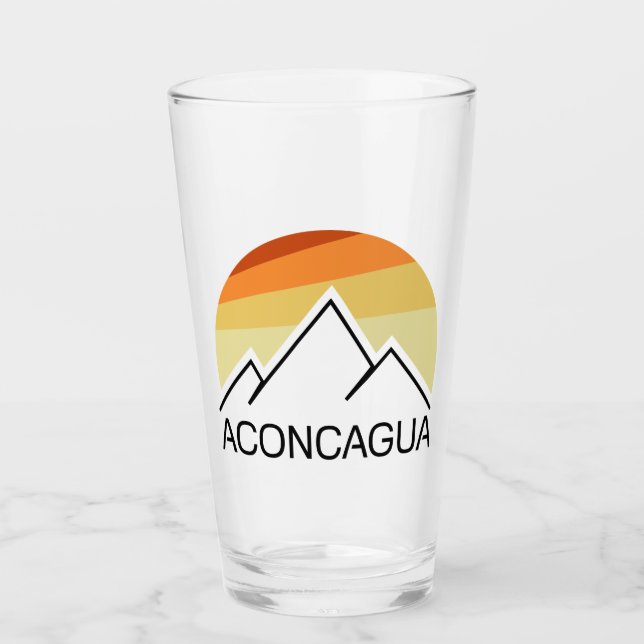 Aconcagua Retro Glas (Vorderseite)