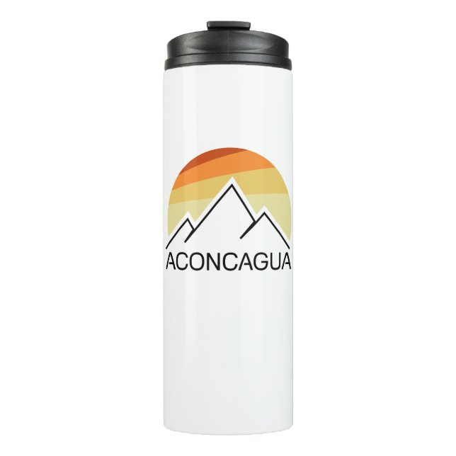 Aconcagua Retro Thermosbecher (Vorderseite)