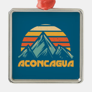 Aconcagua Retro Türkis Ornament Aus Metall