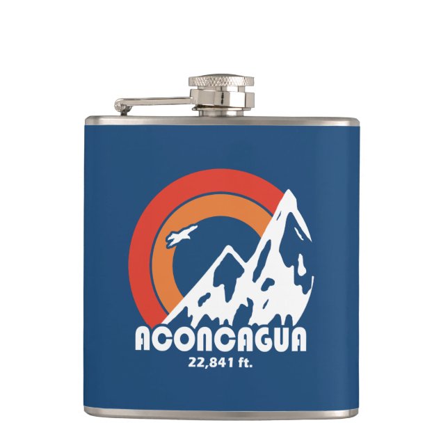 Aconcagua Sun Eagle Flachmann (Vorderseite)