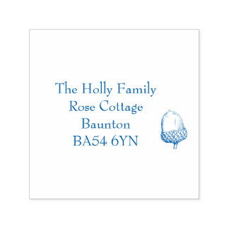 Acorn Address-Briefmarke Permastempel