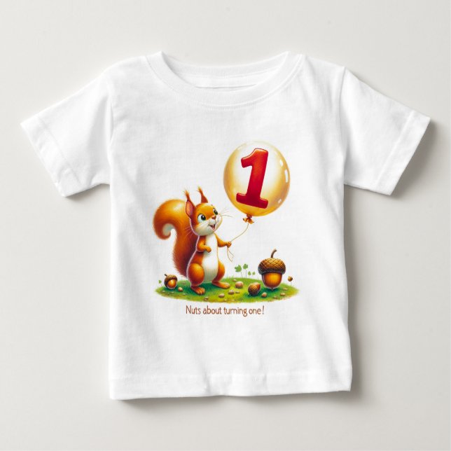 Acorn Adventures: Feiern Sie das Große! Baby T-shirt (Vorderseite)